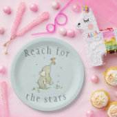 星お洒落を目指して手を伸ばす ペーパープレート (パーティー)