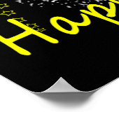 星からの幸せな休日 ポスター (角)