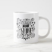 星があなたのために輝く ジャンボコーヒーマグカップ (右)