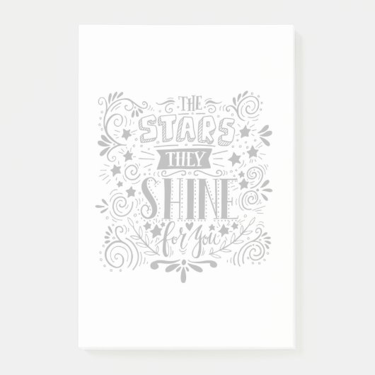 星があなたのために輝く ポストイット (正面)