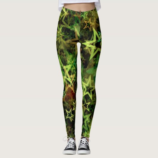 星がちりばめられた レギンス (正面)