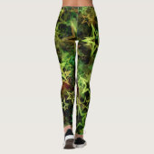 星がちりばめられた レギンス (裏面)