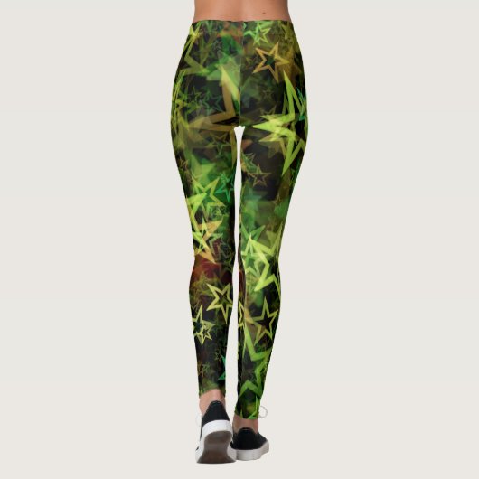 星がちりばめられた レギンス (裏面)