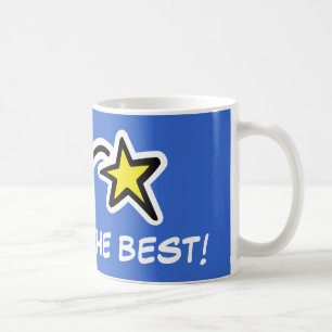 星が付いているやる気を起こさせるなマグ ベストです コーヒーマグカップ