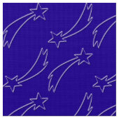 星が付いている抽象的なパターン ファブリック (クローズアップ)