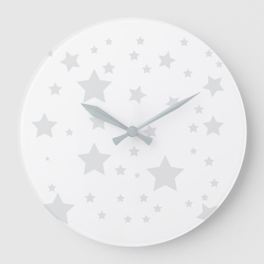 星が付いている柱時計 ラージ壁時計 (正面)
