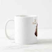 星が健全襲って下さい コーヒーマグカップ (左)