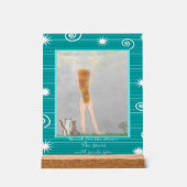 星が導く月を手に入れる アクリルサイン (正面)