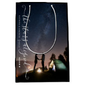 星が揃った写真ギフトバッグ ミディアムペーパーバッグ (正面)