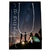 星が揃った写真ギフトバッグ ミディアムペーパーバッグ (裏面)