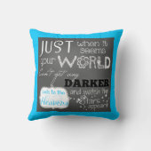 星が枕に現感動的れる クッション (裏面)