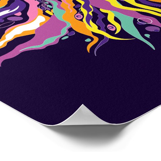 星が落ちている。 ポスター (角)