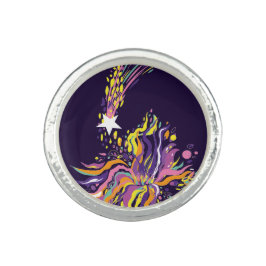 星が落ちている。 リング