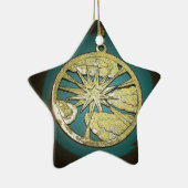 星が雲を切り開く セラミックオーナメント (右)