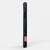 星が青空モノグラムiPhoneケースを満たす Case-Mate iPhoneケース (裏面/右)