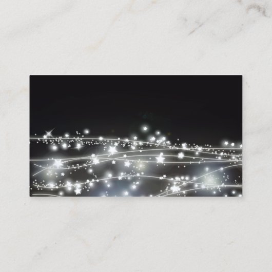 星きらめく天空の名刺 名刺 (裏面)