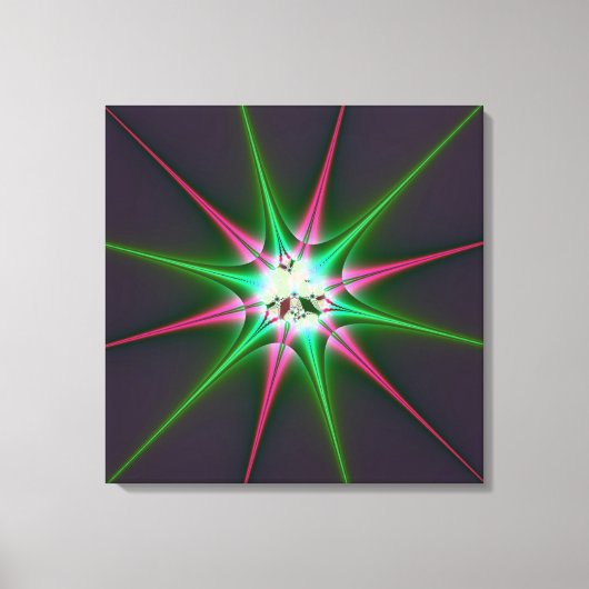 星きらめく キャンバスプリント (正面)