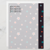 星きらめく レターヘッド (正面/裏面)