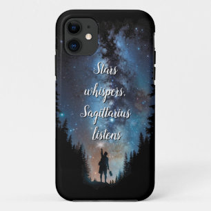 星ささやき、射手座聞 iPhone 11 ケース