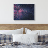 星でいっぱいの青い空 キャンバスプリント (インサイチュ (寝室))