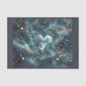 星でできたスペースハート 薄葉紙 (正面)
