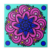 星でできていた タイル (正面)