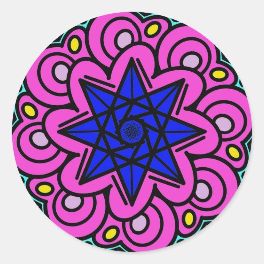 星でできていた ラウンドシール (正面)