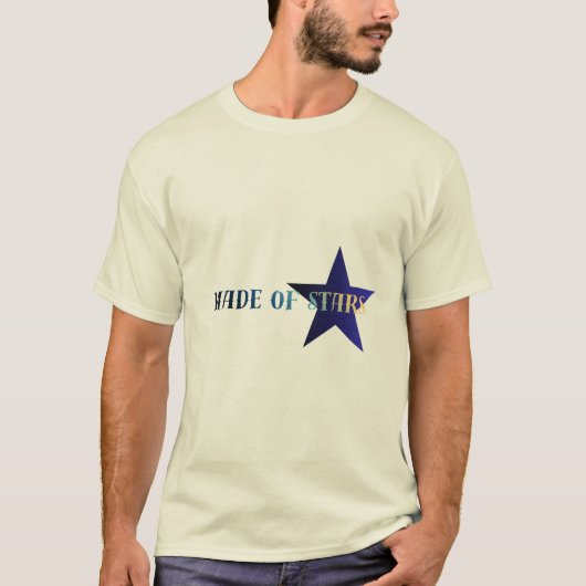 星でできている Tシャツ (正面)