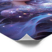 星で作ったアニメの少女 ポスター (角)