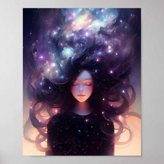 星で作ったアニメの少女 ポスター (正面)