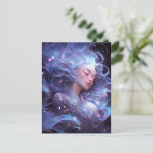 星で作ったアニメの少女 ポストカード (スタンド正面)