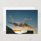 星で飾られた通り ポストカード (正面/裏面)