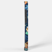 星とともに宇宙へ飛び出そう SAMSUNG GALAXYケース (右側面)
