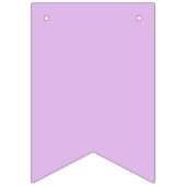 星とのチーム女の子の薄紫の紫色 バンティングフラッグ (第2の旗)