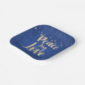 星との平和喜び ペーパープレート (傾斜あり)