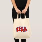 星との米国のロゴ トートバッグ (正面(商品))