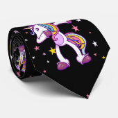 星との軽く押えるユニコーン ネクタイ (ロール)