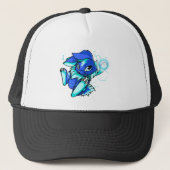 星との黄色いCybunny キャップ (正面)