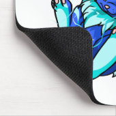 星との黄色いCybunny マウスパッド (コーナー)