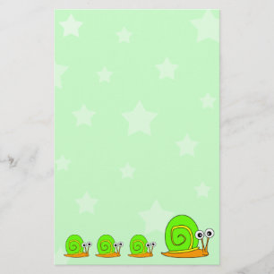 星とカタツムリの文房具 便箋