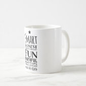 星とシェフィーの頭字語 コーヒーマグカップ (正面右)