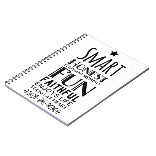 星とシェフィーの頭字語 ノートブック (左側)