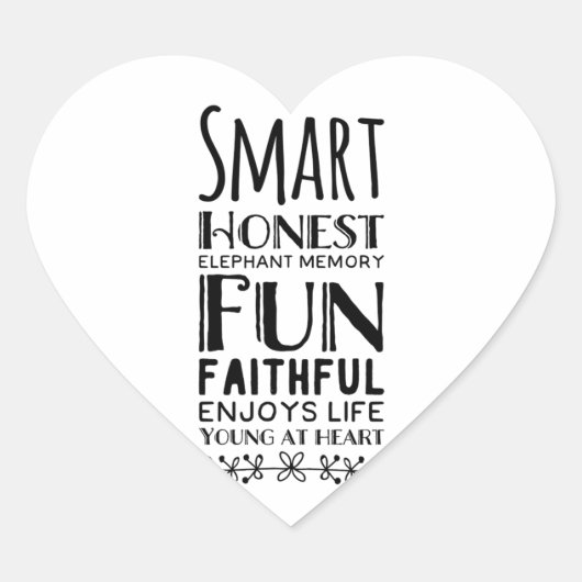 星とシェフィーの頭字語 ハートシール (正面)