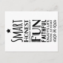 星とシェフィーの頭字語 ポストカード