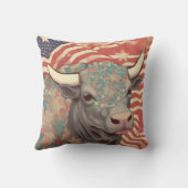 星とストライプが操縦 クッション (裏面)