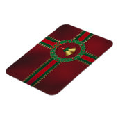 星とストライプのクリスマスフレキシブルマグネット マグネット (左側)