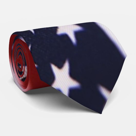 星とストライプのネクタイ ネクタイ (ロール)