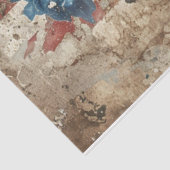 星とストライプのバラ 薄葉紙 (詳細)