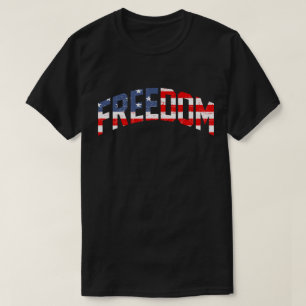 星とストライプの自由 Tシャツ