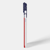 星とストライプの電話ケース Case-Mate iPhoneケース (裏面 / 左)